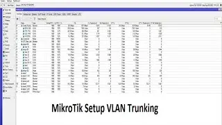 MikroTik Setup VLAN Trunking