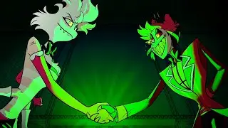 Angel Dust and Alastor Make a Deal - Hazbin hotel comic dub