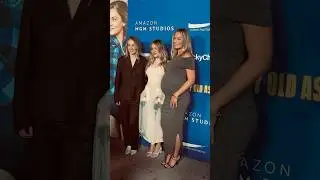 Margot Robbie with Megan Park & Maisy Stella at the “My Old Ass" premiere. #margotrobbie