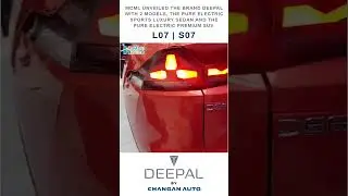 Deepal launched, L07, the Electric Sports Luxury Sedan, and S07  electric premium SUV #shorts