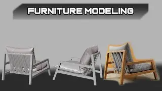 Furniture Modeling Tutorial: Chair. Step to Step #3dsmax #zbrush #marvelousdesigner