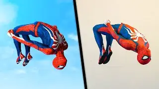 Stunts From Spider-Man Remastered In real Life (Marvel, PS5, Parkour)