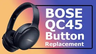 Bose QC 45 Power Button Replacement | Repair Video