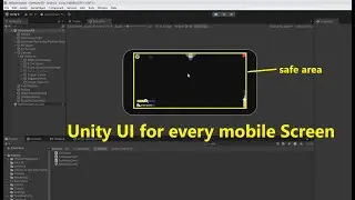 Make Unity UI Compatible with Any Phone Screen | Safe Area Package Tutorial
