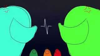 I Was Over On the Bench!! | Among Us animatic
