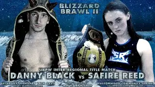 UKPW: FULL MATCH - Danny Black vs Safire Reed (INTER-GENDER UKPW INTER-REGIONAL TITLE MATCH)