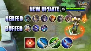 NEW UPDATE - NEXT WAVE OF MARKSMAN NERF, RED BUFF, KHUFRA - PATCH 1.4.92 MLBB