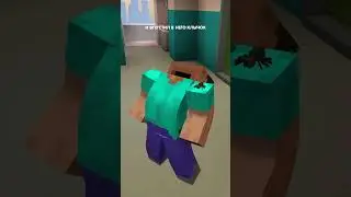 Стиво-человек-паук в minecraft! 😱