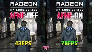 AMD Fluid Motion Frame (Frame Generation) on RX 6000 Series - Test in 8 Games