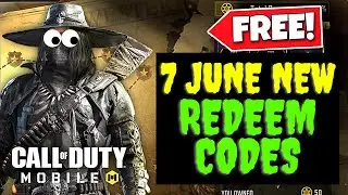 *TODAY* CALL OF DUTY MOBILE REDEEM CODES 2021 - CODM CODES - CALL OF DUTY CODES 2021 (7 JUNE CODES)