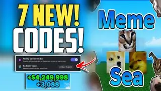 *NEW⚡UPDATE!* MEME SEA ROBLOX! CODES 2024 - MEME SEA CODES IN 2024 - MEME SEA CODES - MEME CODES