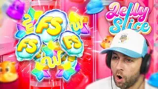 MASSIVE MULTI REEL SPINS & TUMBLES paid HUGE on the *NEW* JELLY SLICE!! (Highlights)