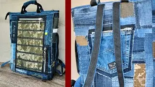 Bag-backpack / Unusual Crazy idea! / For the most stylish