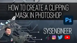 How to create a clipping mask in Photoshop