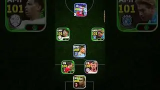 Best squad | 4-1-2-3 formation | eFootball 24 mobile | #shorts #efootball #pes2021 #pes