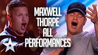 EVERY MONUMENTAL performance from Maxwell Thorpe | Britains Got Talent