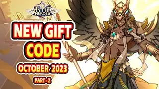 Mythic Heroes New Gift Code | Mythic Heroes New Gift Code October 2023 (Part - 2)