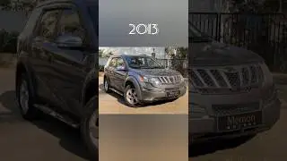 😈 Evolution of XUV 500 ,700  [2011~2023] 🔥,#fortuner #fortuner #offroad #landrover #bolerol