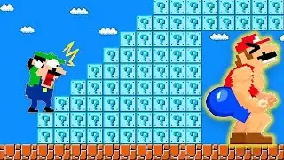 Can Mario vs Sonic Collect 999 Rainbow Mario and Yoshi Switch in New Super Mario Bros Wii? #888