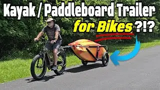 Quality, AFFORDABLE Kayak Trailer....for Bikes?  *Unsponsored*