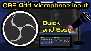 How To Add Microphone Audio Input In OBS Windows 11