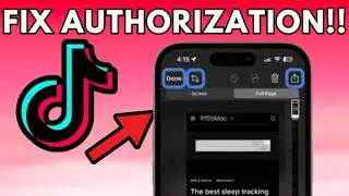 Problem Fix: Unable To Authorize TikTok iPhone | TikTok Unable To Authorize Please Try Again iPhone