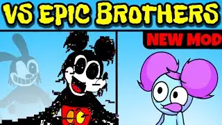 Friday Night Funkin VS Pibby Mickey Mouse & Corrupted Oswald - Epic Brothers | FNF/Pibby/New