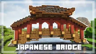 Minecraft: How to Build a Japanese Bridge (Modular Design) - Tutorial