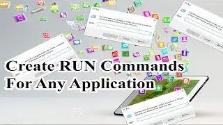 How to create run commands for any application