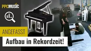 NEU! Das Roland GP 6: Aufbau des Digitalpianos im Zeitraffer