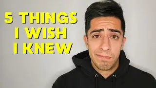5 Things I Wish I Knew Before Becoming a Software Developer