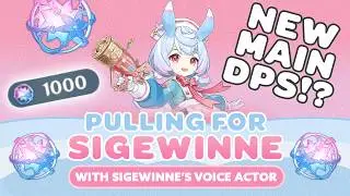 Pulling for C6R1 SIGEWINNE | With Sigewinne's Voice Actor | Genshin Impact