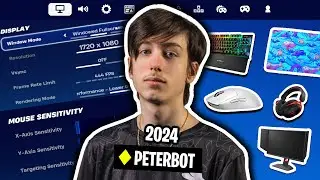 Peterbot FINALLY Reveals NEW SETUP & HIDDEN Settings! (BEST Settings)