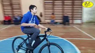 Competitions in Figure driving a Bicycle.