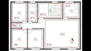 how to draw 2D plan fast. part2 2