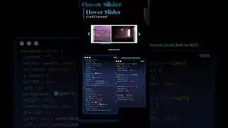 🎢 Hover Slider: Cool Carousel Effect! ✨💻||