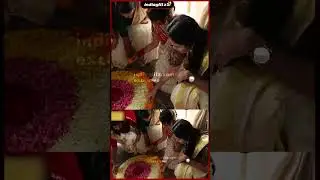 Anikha Surendran Onam Celebration பூ வில்  போட்ட கோலம்  Throwback #shorts