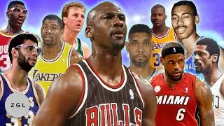 Top 10 NBA Greatest Peaks by individual player ever | GOAT Series End