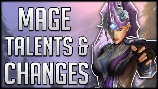 Dragonflight Alpha MAGE CHANGES - Talent Trees, Base Spells & More!