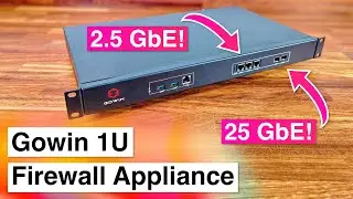 25 Gigabit Beast!  Brand new 1U Firewall Appliance from Gowin - GW-BS-1UR1