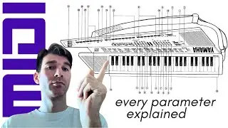 Usable as a MIDI Controller? YAMAHA SHS-10/200 - Every MIDI Parameter Explained [Keytar Review]