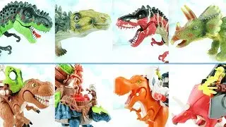 Real Dinosaurs Transforming Dinosaur Robot! Go~ Always a Victorious Dinosaur Corps! 공룡 변신 로봇 토이