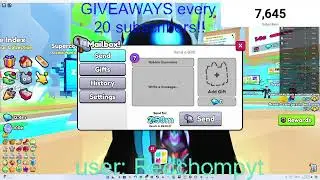 Pet Simulator 99! Giveaways & grinding i no scam