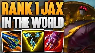 RANK 1 JAX IN THE WORLD DOMINATES A CHALLENGER GAME! | CHALLENGER JAX TOP GAMEPLAY | Patch 14.10 S14