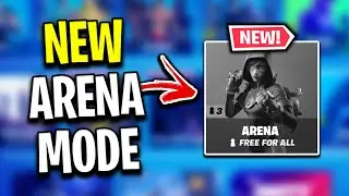 Fortnite Added A NEW ARENA MODE! (How To Play Arena FFA)