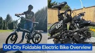 GO City Foldable Electric Bike Overview (& How to Fold It)