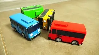 Tayo the Little Bus, Disney Cars, Lightning Mcqueen - Balls of different colors & Toys for Children