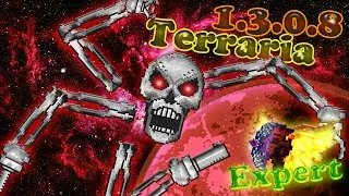 Terraria 1.3.0.8 (Expert) - Скелетрон Прайм (Skeletron Prime)