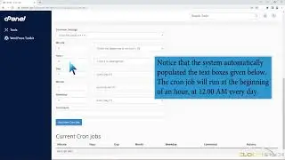 How to create Cronjob via cPanel with CloudSpace