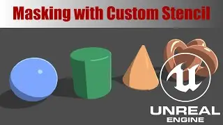 Masking with Custom Stencil in UE4/UE5